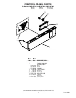 Preview for 2 page of KitchenAid KUDS50FVSS - Fully Integrated Dishwasher Door And Panel Parts