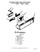 Preview for 2 page of KitchenAid KUDS50SVBL - Semi-Integrated Dishwasher With 5 Wash Cycles Door And Panel Parts