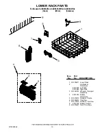 Preview for 13 page of KitchenAid KUDS50SVBL - Semi-Integrated Dishwasher With 5 Wash Cycles Door And Panel Parts