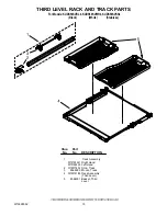 Preview for 15 page of KitchenAid KUDS50SVBL - Semi-Integrated Dishwasher With 5 Wash Cycles Door And Panel Parts