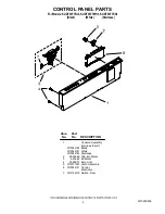 Предварительный просмотр 2 страницы KitchenAid KUDT03FTBL - Dishwasher w/ 5 Cycles Arch II FINTG ProScrub Parts List