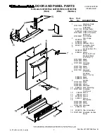 Preview for 1 page of KitchenAid KUDT03STBL0 Parts List