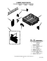 Preview for 14 page of KitchenAid KUDT03STBL0 Parts List