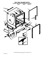 Предварительный просмотр 7 страницы KitchenAid KUDT03STBL2 Parts List