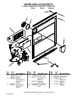 Preview for 3 page of KitchenAid KUDU03FTBL0 Parts List