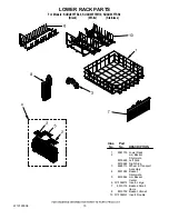 Preview for 15 page of KitchenAid KUDU03FTBL0 Parts List