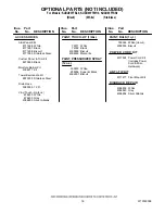 Preview for 16 page of KitchenAid KUDU03FTBL0 Parts List