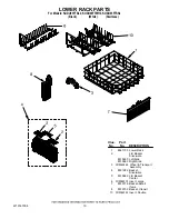 Preview for 15 page of KitchenAid KUDU03FTBL2 Parts List