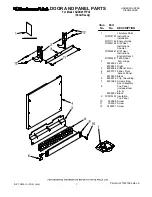 KitchenAid KUDU03FTPA1 Parts List preview