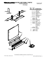 Preview for 1 page of KitchenAid KUDU03FTPA2 Parts List