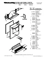 KitchenAid KUDU03STBL0 Parts List preview