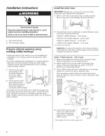 Preview for 6 page of KitchenAid KUDW03CTBL2 Installation Manual