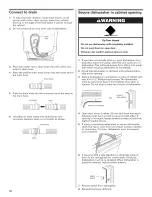 Preview for 18 page of KitchenAid KUDW03CTBL2 Installation Manual