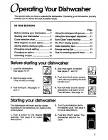 Preview for 7 page of KitchenAid KUDX23HB Use And Care Manual