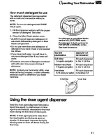 Preview for 11 page of KitchenAid KUDX23HB Use And Care Manual