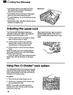 Preview for 16 page of KitchenAid KUDX23HB Use And Care Manual