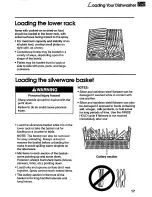 Preview for 17 page of KitchenAid KUDX23HB Use And Care Manual