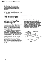 Preview for 20 page of KitchenAid KUDX23HB Use And Care Manual