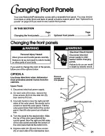 Preview for 21 page of KitchenAid KUDX23HB Use And Care Manual