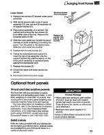 Preview for 23 page of KitchenAid KUDX23HB Use And Care Manual