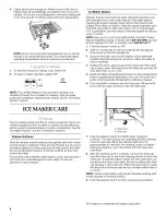 Preview for 8 page of KitchenAid KUIA15PLLS2 Use & Care Manual