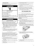 Preview for 7 page of KitchenAid KUIA18NNJS5 Use & Care Manual