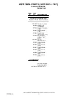 Preview for 9 page of KitchenAid KUIC15N - 15 in. ARCHITECT Series II Ice Maker Parts List