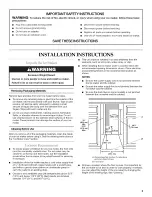 Preview for 3 page of KitchenAid KUIC15NLTS2 Use & Care Manual