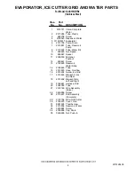 Preview for 4 page of KitchenAid KUIC15NRTS0 Parts List