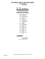 Preview for 9 page of KitchenAid KUIC15NRTS1 Parts List