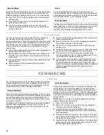 Preview for 12 page of KitchenAid KUIC15PHZS Use And Care Manual