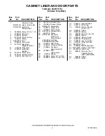 Preview for 2 page of KitchenAid KUIC15PLTS2 Parts List