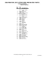 Preview for 4 page of KitchenAid KUIC15PRTS0 Parts List