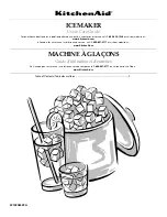 Preview for 1 page of KitchenAid KUIC15PRXS Use And Care Manual