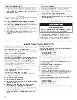 Preview for 14 page of KitchenAid KUIC15PRXS Use And Care Manual