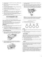 Preview for 7 page of KitchenAid KUIC18NNXS1 Use & Care Manual