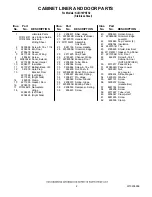 Preview for 2 page of KitchenAid KUIC18PNTS2 Parts List