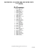 Preview for 4 page of KitchenAid KUIC18PNTS2 Parts List