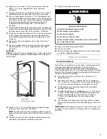 Preview for 7 page of KitchenAid KUID308ESS Installation Instructions Manual