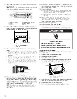 Предварительный просмотр 10 страницы KitchenAid KUIO18NNVS0 Use & Care Manual