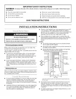 Preview for 3 page of KitchenAid KUIO18NNVS2 Use & Care Manual