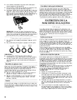 Preview for 26 page of KitchenAid KUIP15PRXX Use & Care Manual