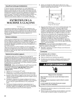 Preview for 22 page of KitchenAid KUIP15PRXX1 Use & Care Manual