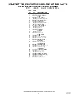 Preview for 4 page of KitchenAid KUIS155HBL2 Parts List