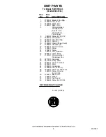 Preview for 8 page of KitchenAid KUIS155HLS3 Parts List