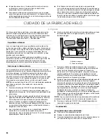 Preview for 36 page of KitchenAid KUIS15NNZW Use And Care Manual