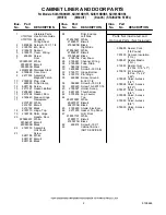 Preview for 2 page of KitchenAid KUIS15NRHB5 Parts List