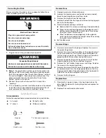 Preview for 7 page of KitchenAid KUIS15NRHB6 Use & Care Manual