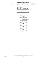 Preview for 9 page of KitchenAid KUIS15NRHB9 Parts List