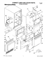 KitchenAid KUIS185DBL0 Parts List preview